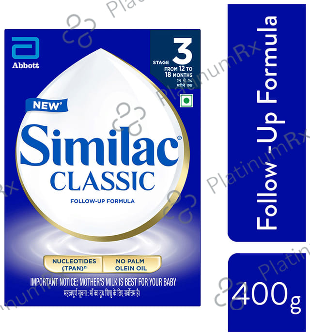Similac Follow Up Formula Stage 3 Refill Powder 400gm