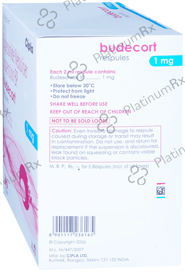 Budecort 1mg Respules 1X2ml