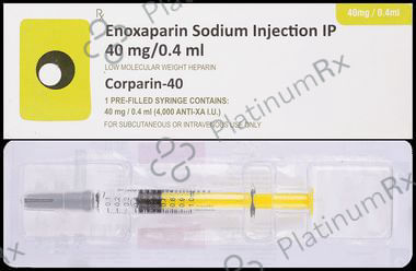 Corparin 40mg Prefilled Syringe 0.4ml