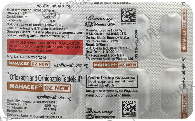 Mahacef-OZ Tablet