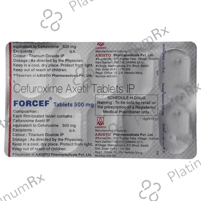 Forcef 500mg Tablet 10s