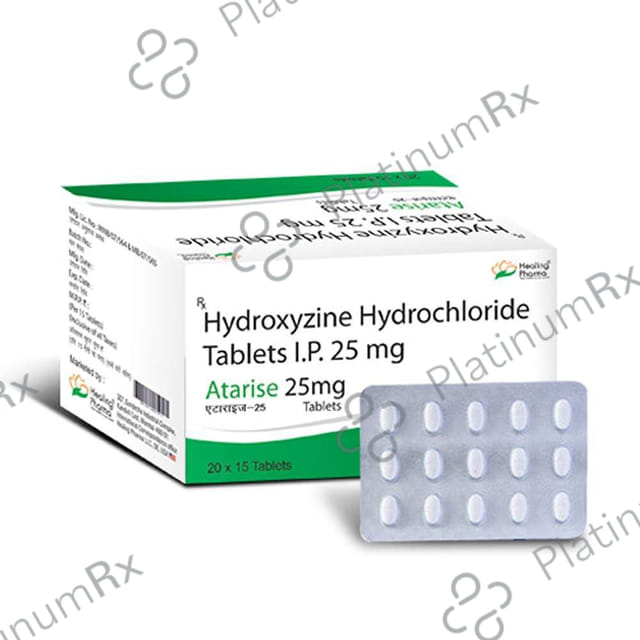 Atarise 25mg Tablet 15s
