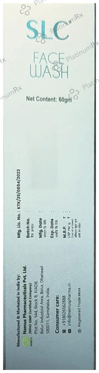 SLC 2% Face Wash 60gm