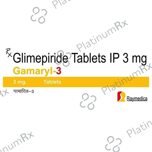 Gamaryl 3mg Tablet 10s