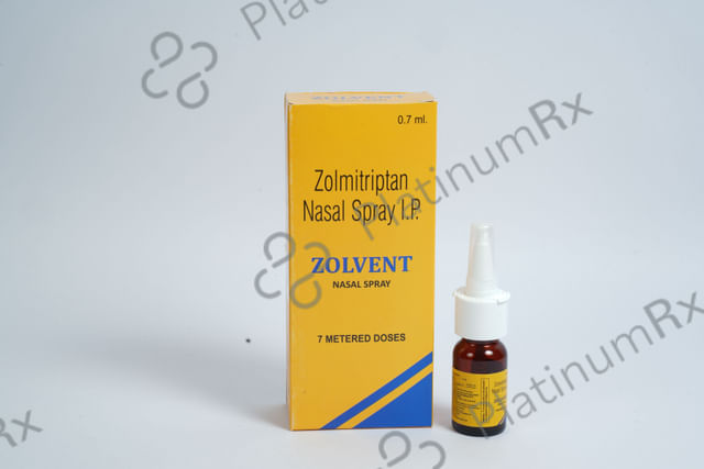 Zolvent 5mg Nasal Spray 7MDI