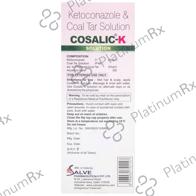 Cosalic-K Solution