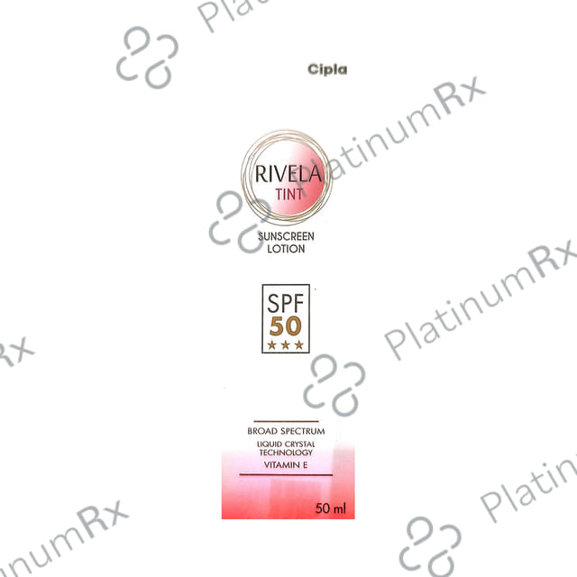 Rivela Tint SPF 50 Sunscreen Lotion 50ml