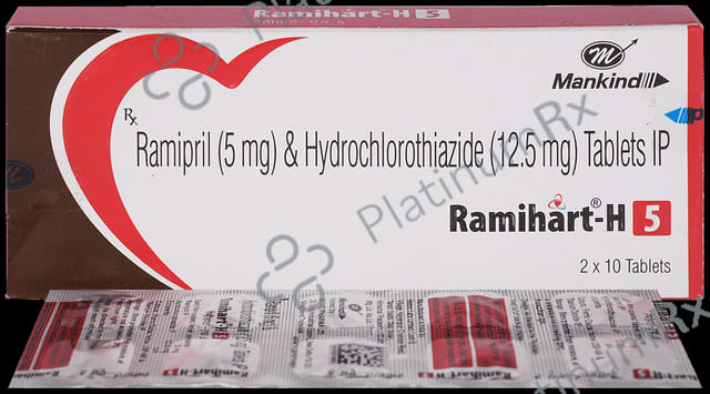 Ramihart H 12.5/5mg Tablet 10s