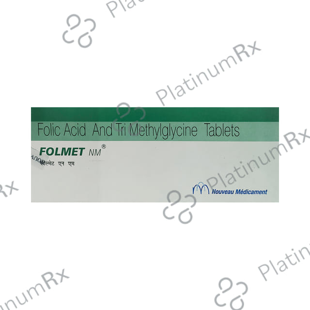 Folmet NM 500mg/500mcg Tablet 10s