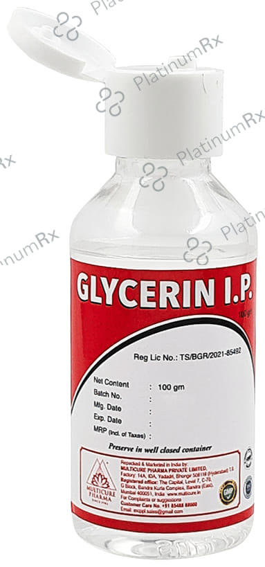 Multicure Glycerin I.P. 100 Liquid