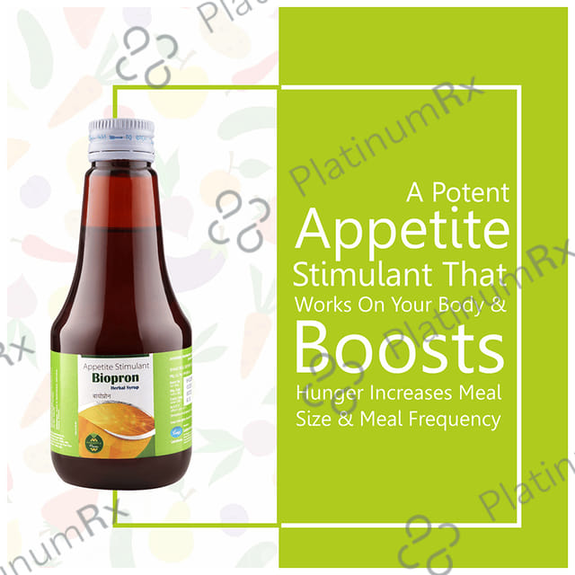 Leeford Biopron Appetite Stimulant Herbal Syrup Pineapple