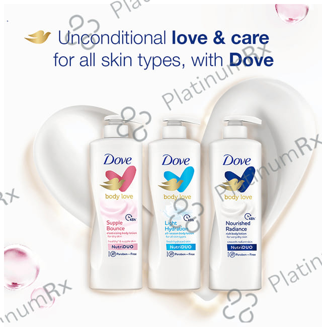 Dove Body Love Supple Bounce Body Lotion 400ml