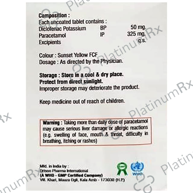 Diclott P Tablet 10s