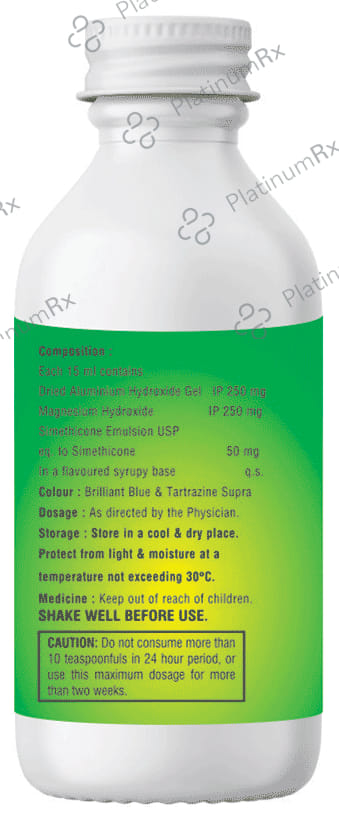 Cureacid Saunf Flavour Sugar Free Oral Suspension 170ml