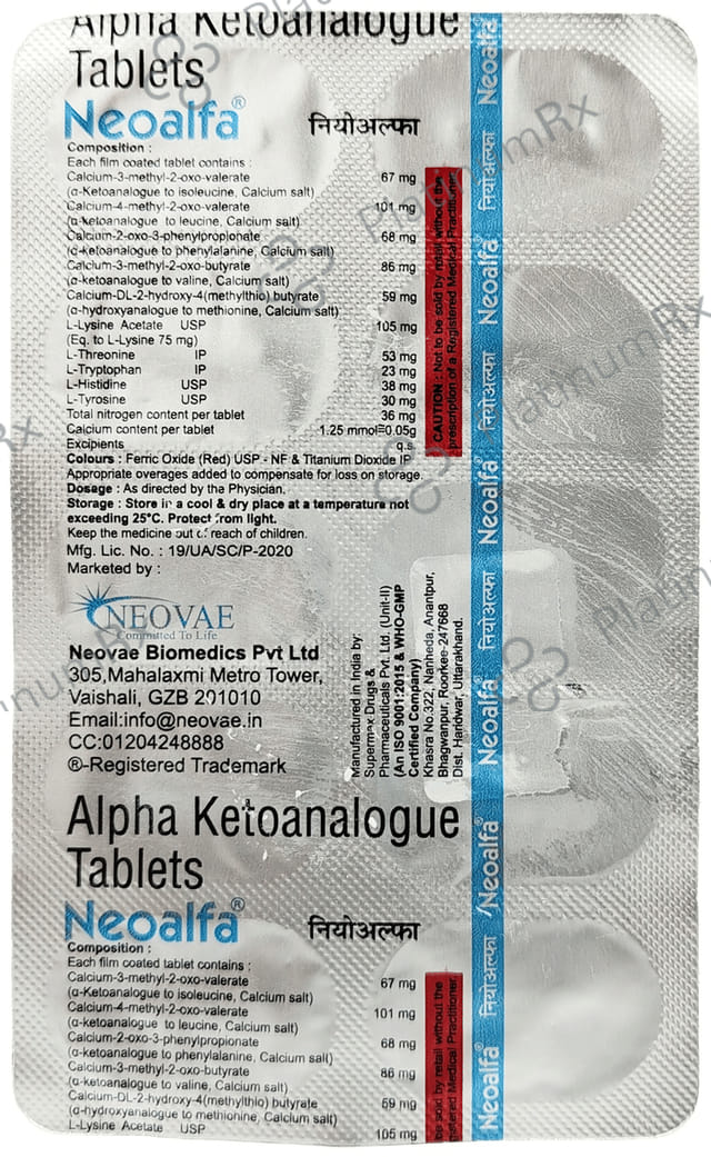 Neoalfa 500mg Tablet