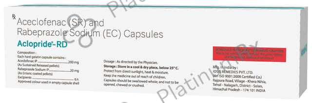 Aclopride 200/20mg RD Capsule SR 10s