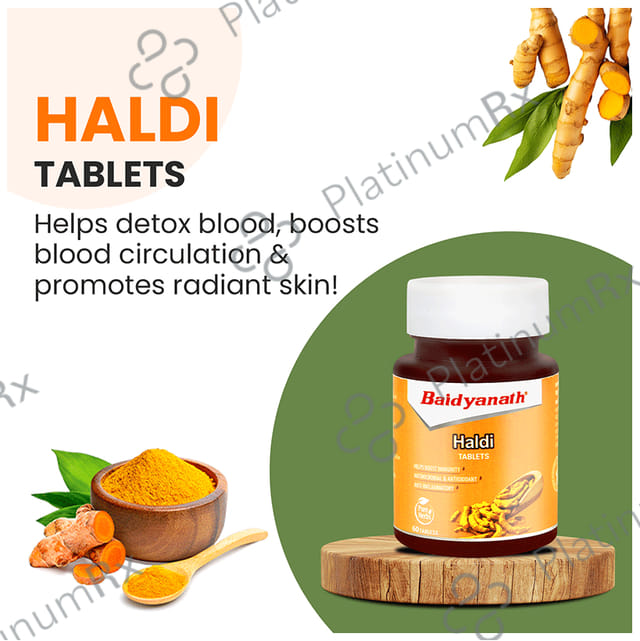 Baidyanath (Noida) Haldi Tablet