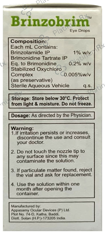 Brinzobrim Eye Drop 5ml