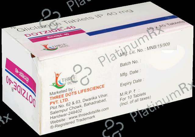Dotzide 40mg Tablet 10s