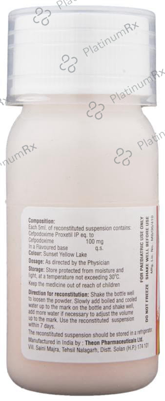 Kefpod 100mg Suspension Orange 30ml