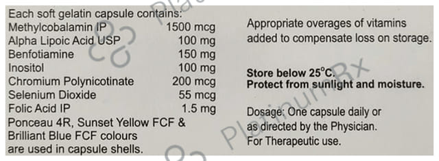 Neurica B Soft Gelatin Capsule 10s