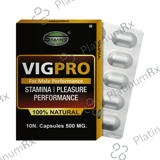 Sabates Vigpro Capsule 10 capsules