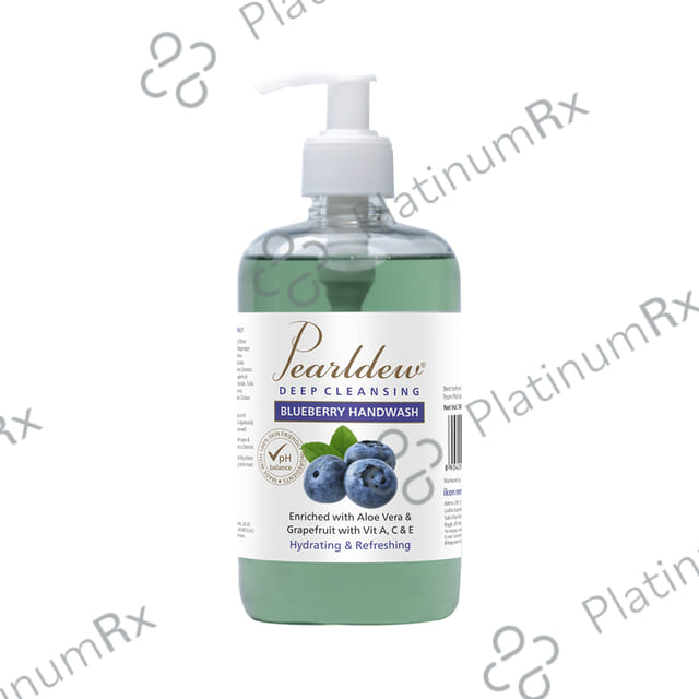 Pearldew Deep Cleansing Blueberry Handwash (500ml Each) 1 Bottle