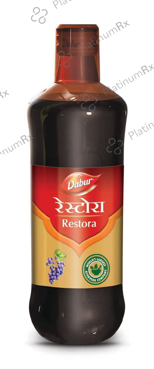 Dabur Restora Syrup - Boosts Appetite - For Weakness & Fatigue - For Energy & Stamina