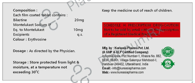 Blst M 20/10mg Tablet 10s