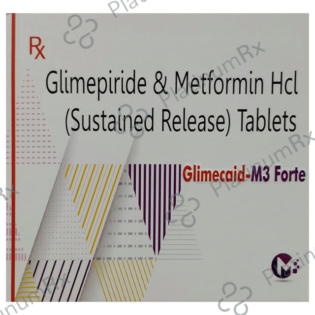 Glimecaid-M 3 Forte Tablet SR