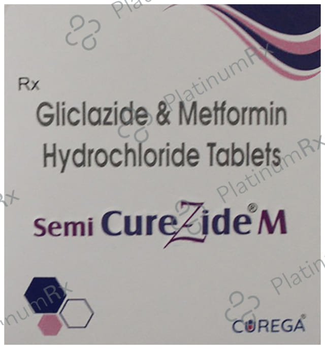Semi Curezide M 40mg/500mg Tablet