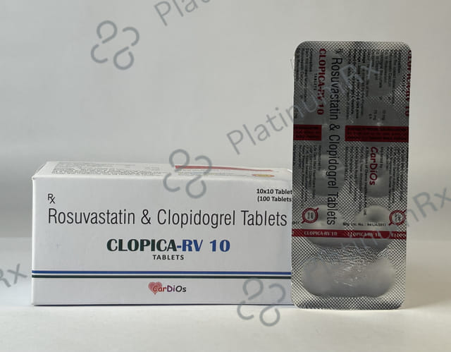Clopica RV 10/75mg Tablet 10s