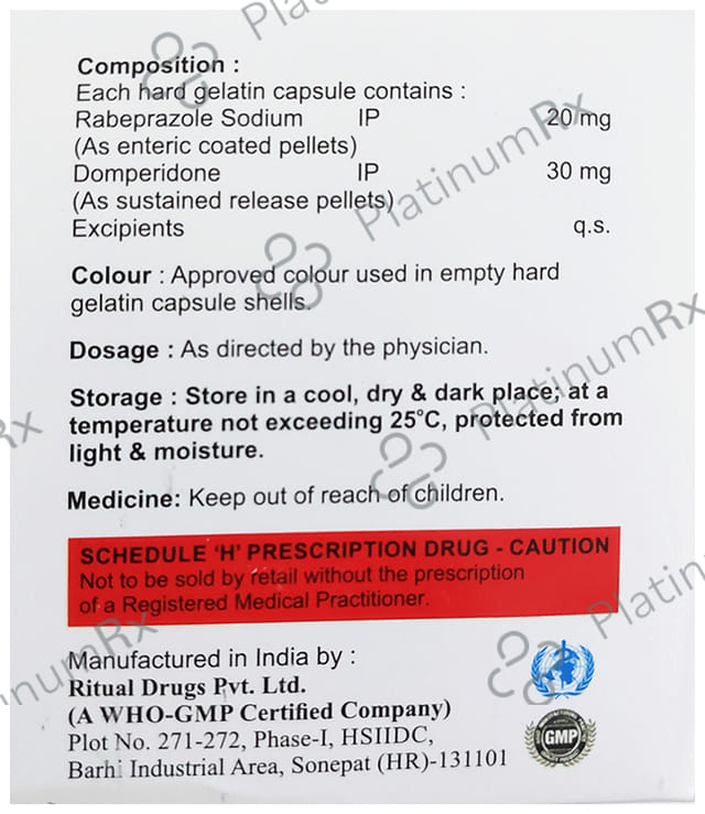 Becarab D 30/20mg Capsule SR 10s