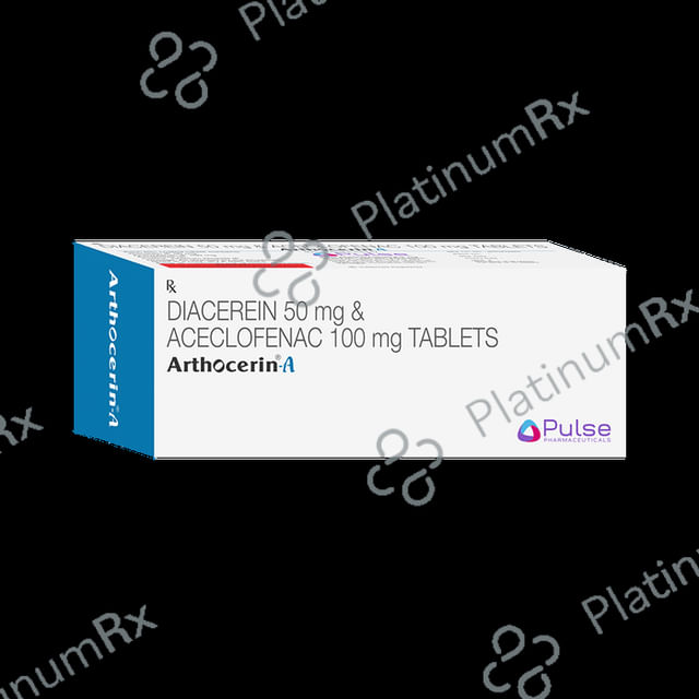 Arthocerin A 100/50mg Tablet 10s