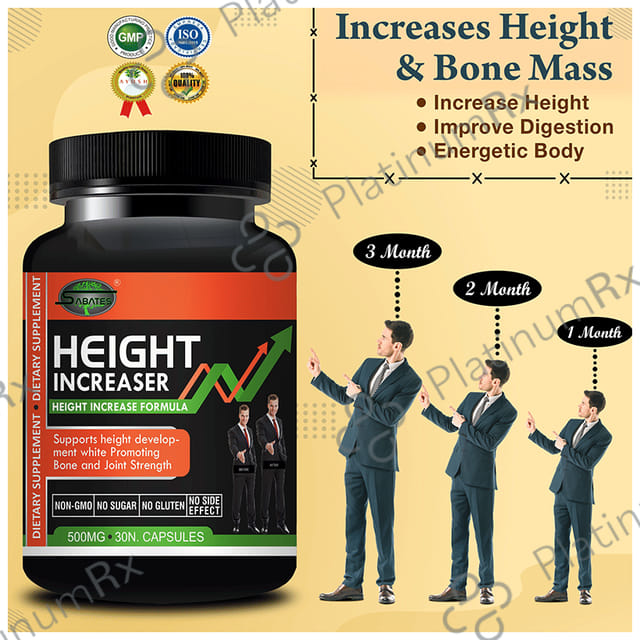 Sabates Height Increaser Capsule 30 capsules