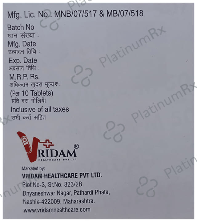 Vrivilda M 50/1000 Tablet