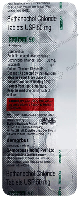 Bethcol 50 Tablet