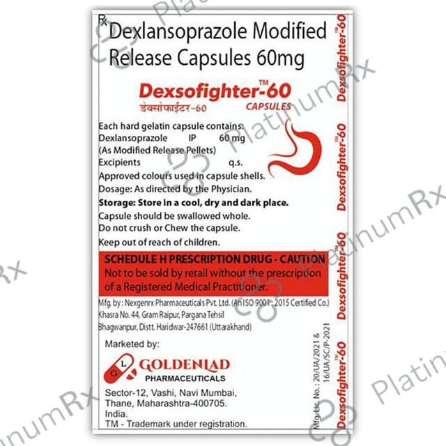 Dexsofighter 60mg Capsule MR 10s