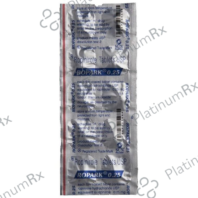 Ropark 0.25mg Tablet 10s