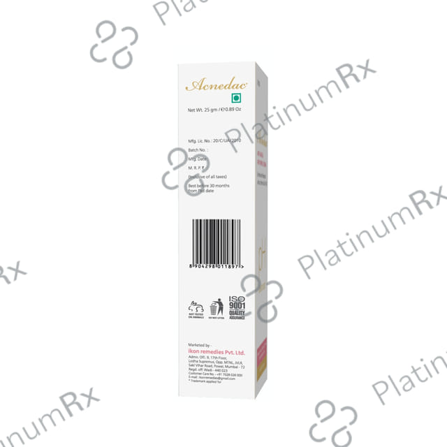 Acnedac PH Balanced Anti Acne & Anti Pimple Cream