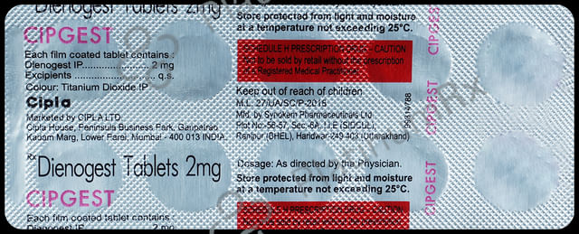 Cipgest 2mg Tablet