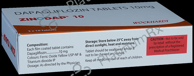Zinodap 10mg Tablet 10 tablets