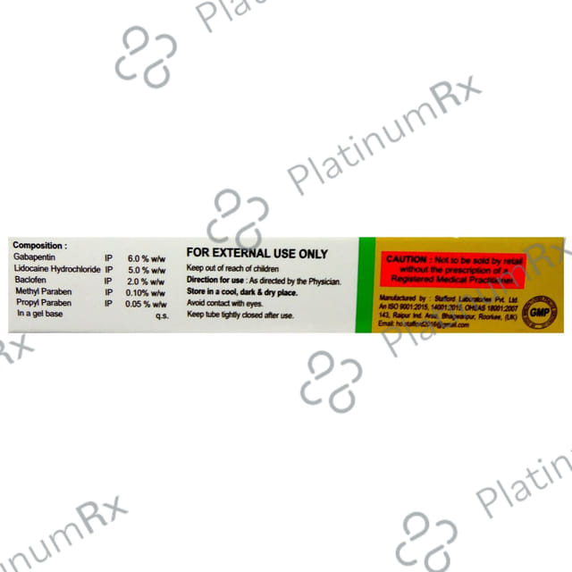 Gabaprime Plus Gel 30gm
