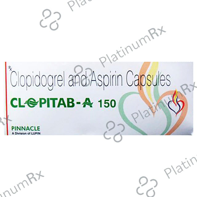 Clopitab A 150/75mg Capsule 15s