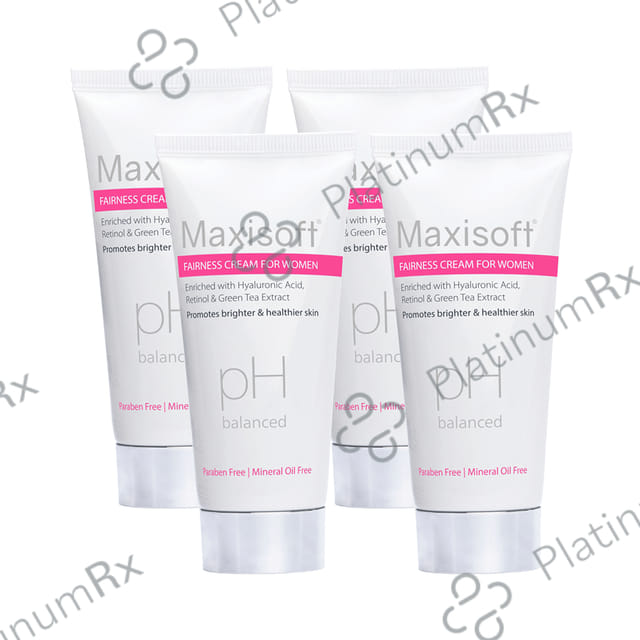 Maxisoft Fairness Cream for Women (50gm Each) 4 Tubes