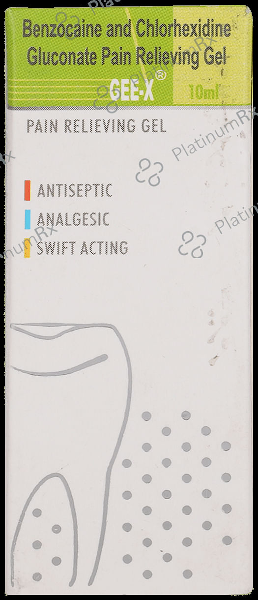 Gee-X Pain Relieving Gel