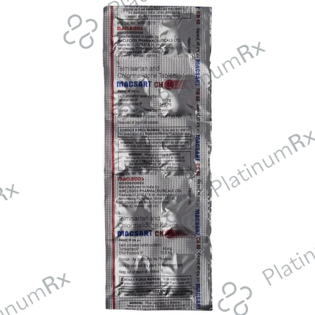 Macsart CH 40/12.5mg Tablet 10s