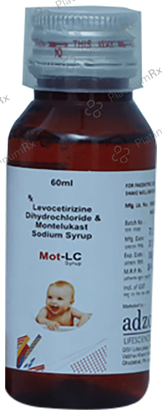 Mot LC 4/2.5mg Syrup 60ml