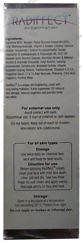 Radiffect Skin Brightening Cream