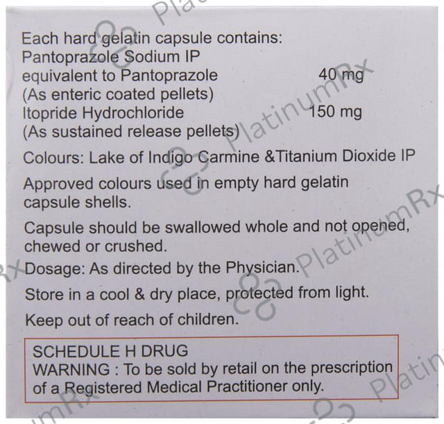 Pan IT 150/40mg Capsule SR 10s